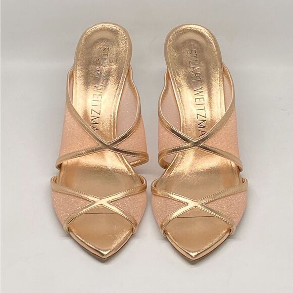 Stuart Weitzman Noche 85 Sandals size 7.5 - Picture 3 of 13